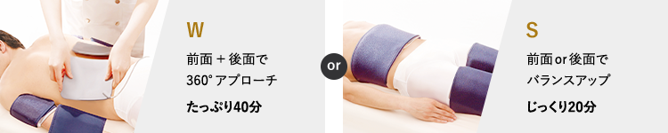 {筋肉運動をサポート、スッキリボディ}